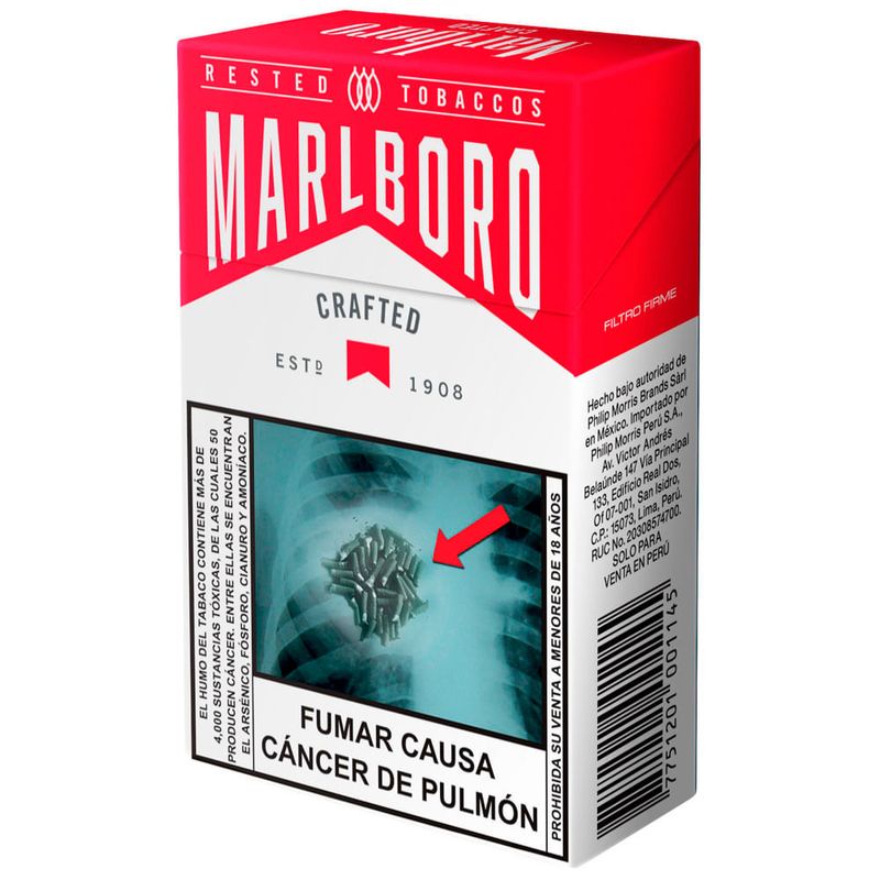 Cigarros MARLBORO Crafted Red Caja 20un Shopstar