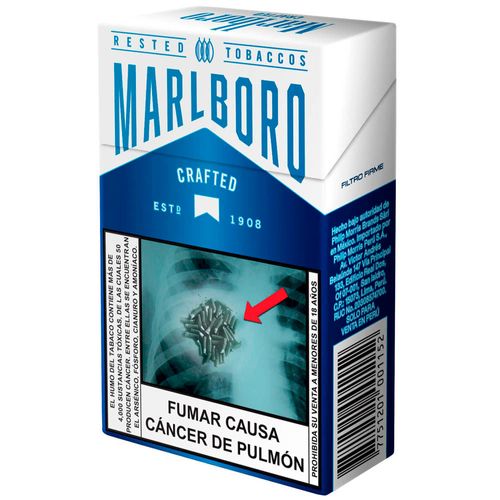 Cigarros MARLBORO Crafted Blue Caja 20un