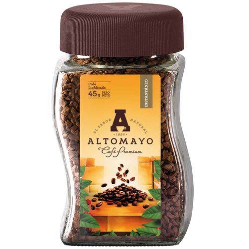 Café Instantáneo ALTOMAYO Liofilizado Frasco 45g