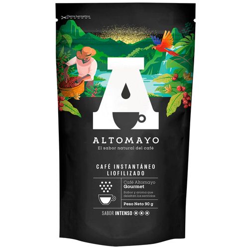 Café Instántaneo Gourmet ALTOMAYO Doypack 90g