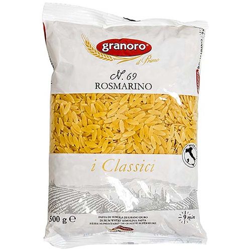 Pasta de Sémola GRANORO Rosmarino Bolsa 500g