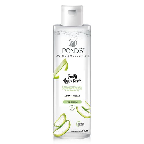 Agua Micelar PONDS Fruity Hydra Fresh Aloe Frasco 300ml