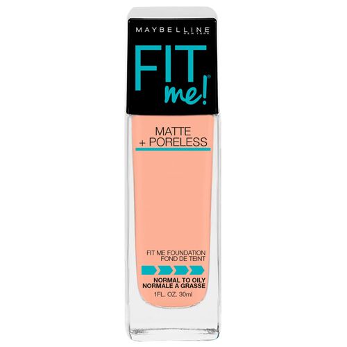 Base MAYBELLINE Fit Me! Pure Beige 235 + Poreless Frasco 1un