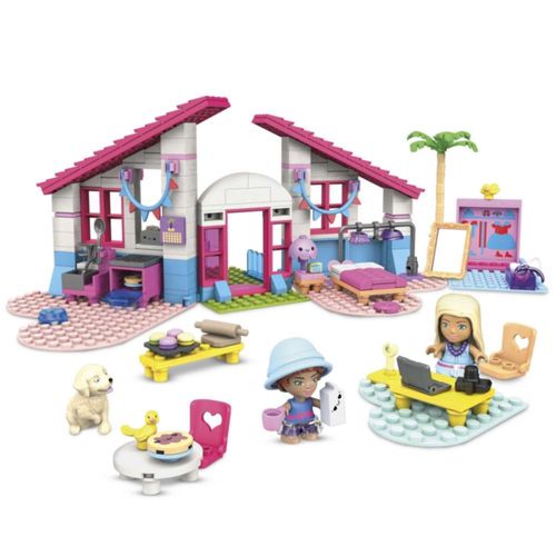 Juguete De Construcción Mega Bloks Barbie Casa Malibú