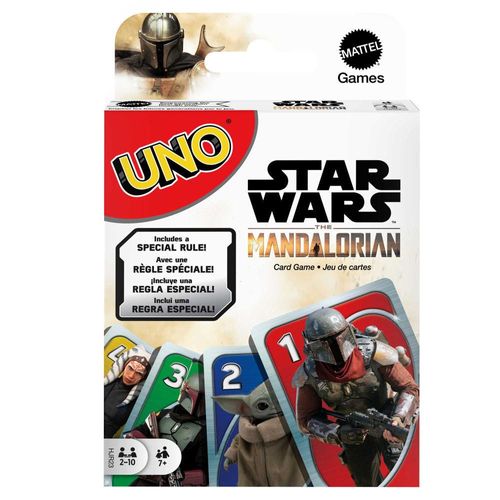 Juego De Mesa Uno Mattel Mandalorian