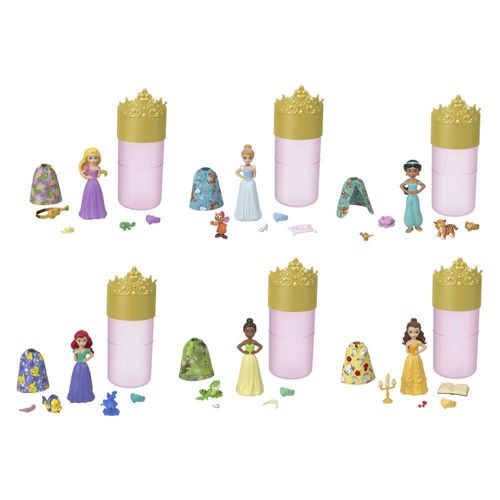 Muñeca Disney Princess Color Reveal Real