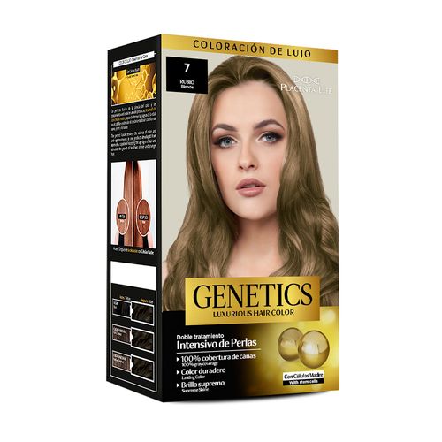 GENETICS Kit de Tinte 7 Rubio