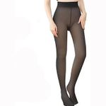 Medias-Pantis-abrigadoras-Termicas-tipo-piel-para-mujer-en-negro-