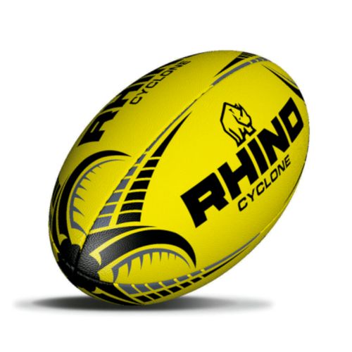 Pelota de Rugby Cyclone Amarillo Size5