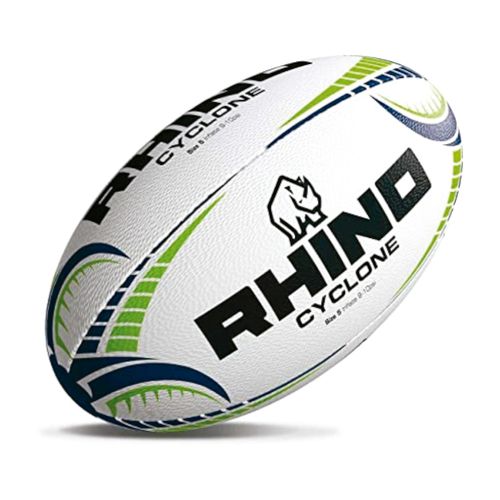 Pelota de Rugby Rhino Cyclone Blanco Size: 5