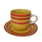 Set-De-Tazas-con-platos-para-Te-O-Cafe-En-Porcelana-colorida-6-unidades