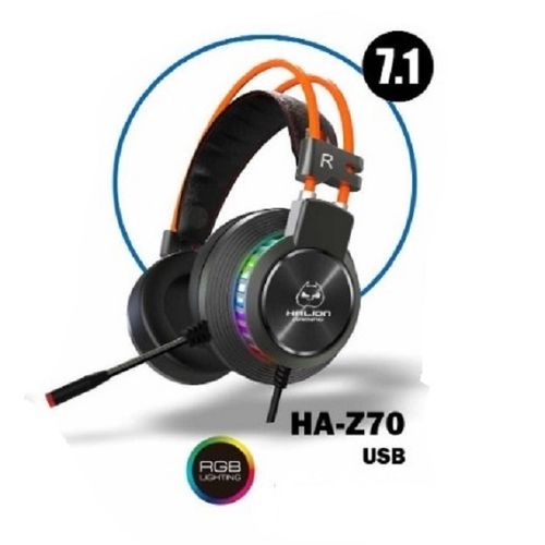 Audifono GAMER USB 7.1 Halion HA-Z70 RGB