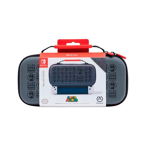 Estuche Protector Rainbow Para Nintendo Switch Super Mario Black