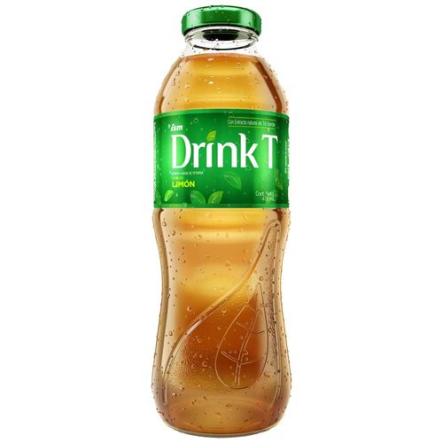 Bebida a Base de Té Verde DRINK T Limón Botella 475ml
