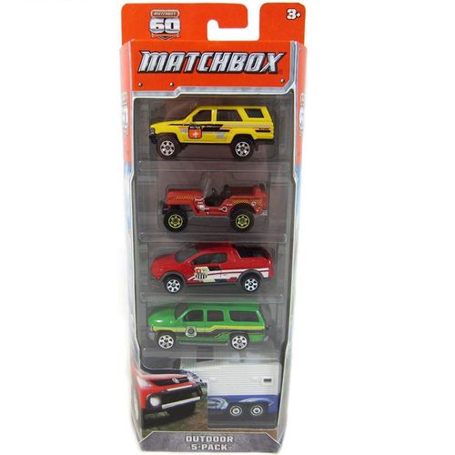 Set de Autos MatchBox 5 unid.