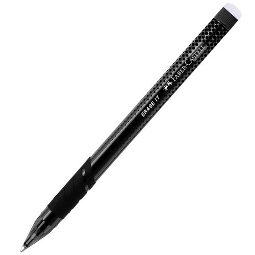 Bolígrafo FABER CASTELL Gel Borrable Negro