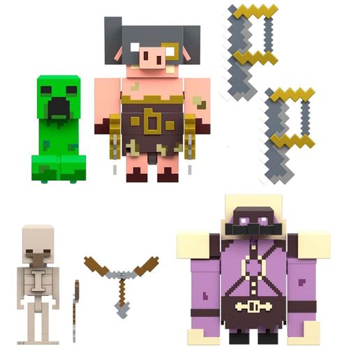 Figura de Acción MINECRAFT Legends Paquete Fidget de 3.25"