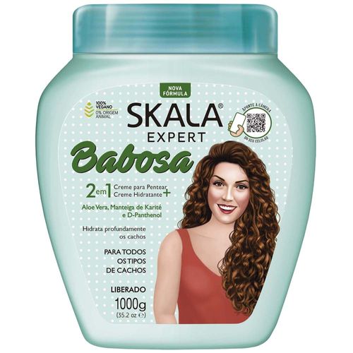 Máscara de Tratamiento 2 en 1 SKALA Expert Babosa Aloe Vera Pote 1000g