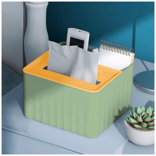 Caja Organizador para Escritorio y Oficina con Dispensador de Papel R30 VD