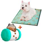 Colchoneta-Cama-para-Perros-D56-Palta-Y-Juguete-Dispensador-Rodante-TQ