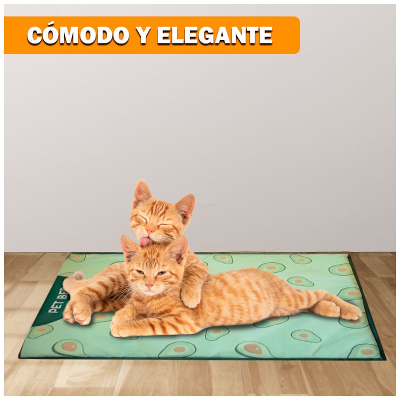 Colchoneta-Cama-para-Perros-Gatos-Tapete-para-Mascotas-D56-Diseño-Palta-