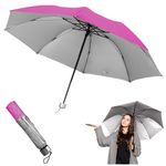 Paraguas-Plegable-Sombrilla-de-Mano-para-Sol-Lluvia-K02-Fucsia