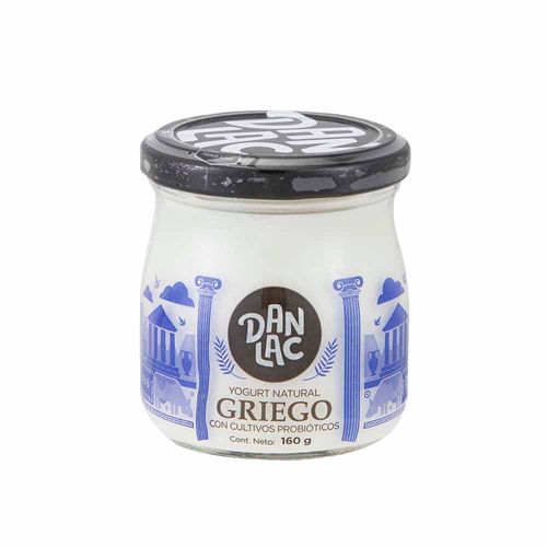 Yogurt Griego DANLAC Natural Frasco 160g