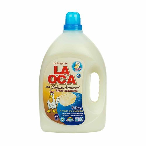 Detergente líquido LA OCA Jabón natural Galonera 5L