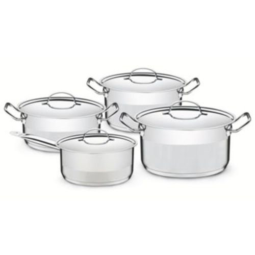 Set de Ollas Professional 8 piezas Acero Inoxidable Tramontina