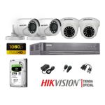 Kit-4-Camaras-Seguridad-Hikvision-Full-Hd-1080P---Disco-2Tb-Oferta-P2P