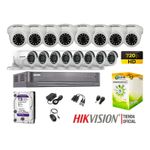 Kit-16-Camaras-Seguridad-Hikvision-Hd-720P---Disco-1Tb-Completo-P2P
