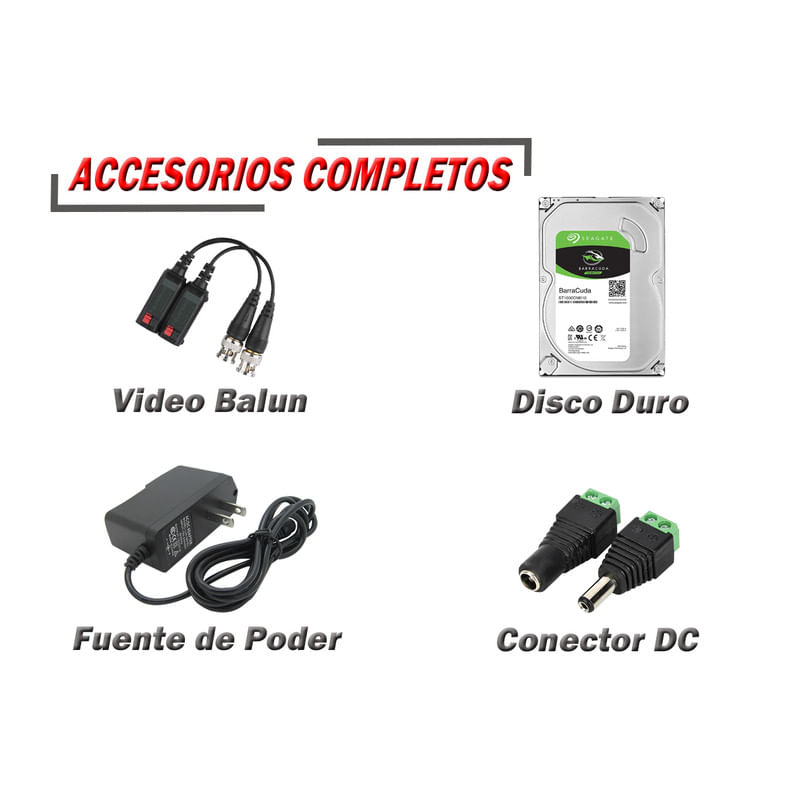 Kit-3-Camaras-Seguridad-Hikvision-Hd-720P---Disco-1Tb-Oferta-P2P-Hdmi
