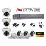 Kit-6-Camaras-Seguridad-Hikvision-Full-Hd-1080P---Cable-Hdmi-Oferta
