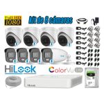 KIT-8-CAMARAS-SEGURIDAD-HILOOK-FULL-HD-COLORVU-LITE-NOCHE-COLOR-2TB