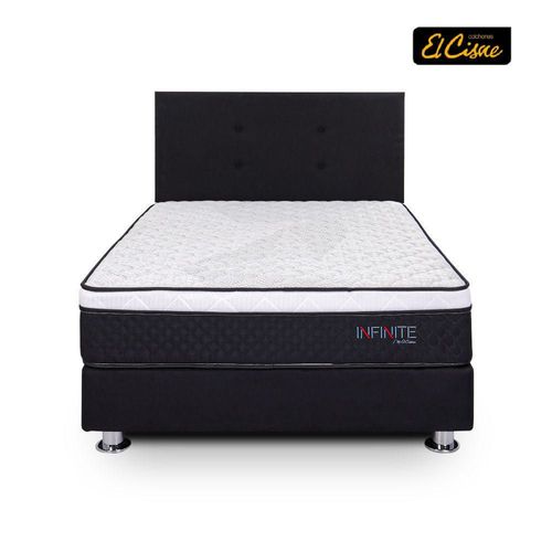 Dormitorio Negro Infinit Pocket 2 Plazas