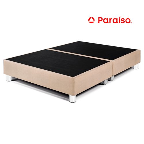 Cama Box Tarima PARAISO Premium King Champagne