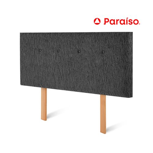 Cabecera PARAISO Pocket 1.5 Plazas Charcoal