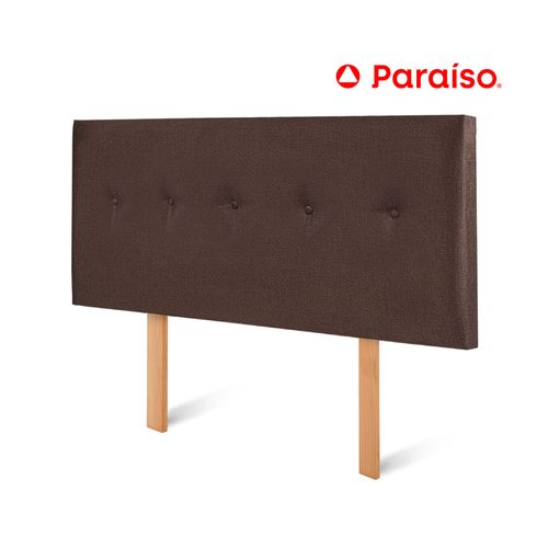 Cabecera PARAISO Pocket 2 Plazas Chocolate