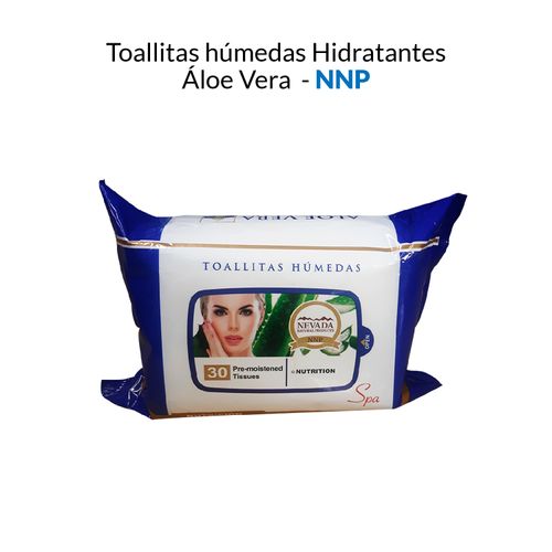 Toallitas húmedas Hidratantes Áloe Vera - NNP