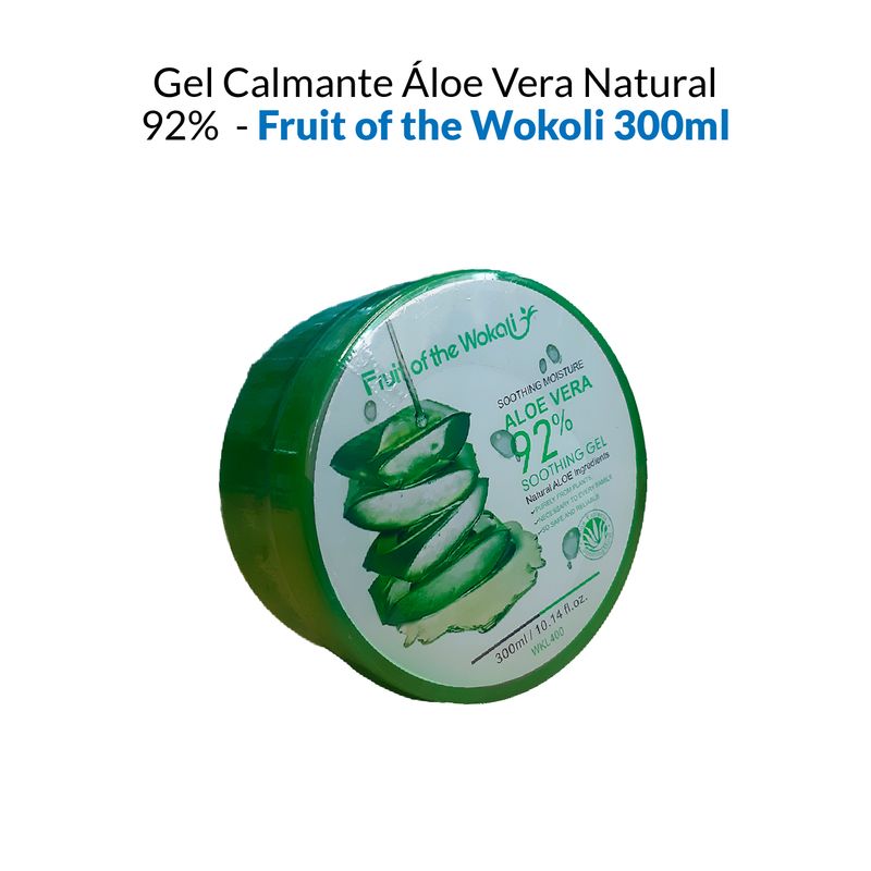 Gel-Calmante-Aloe-Vera-Natural-92----Fruit-of-the-Wokoli-300ml