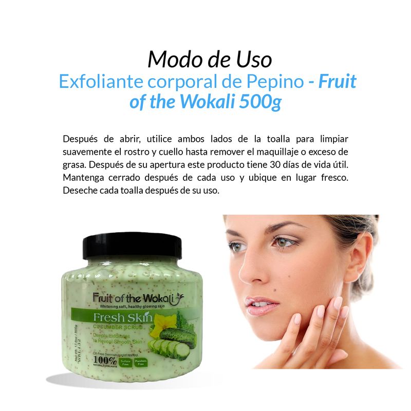 Exfoliante-corporal-de-Pepino---Fruit-of-the-Wokali-500g