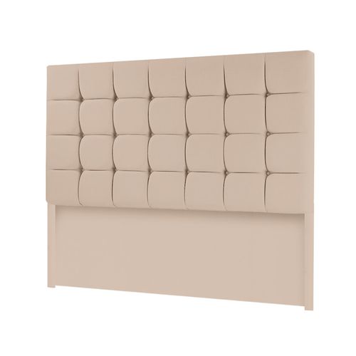 CABECERA CUBES MAVISAC PLAZA KING COLOR BEIGE - TELA