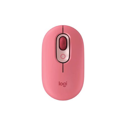 Mouse Bluetooth Logitech Pop Coral Rose