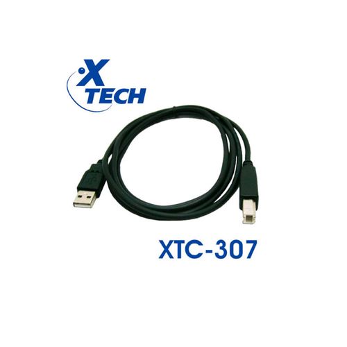 Cable Para Impresora USB 1.8m Xtech XTC-307 Negro