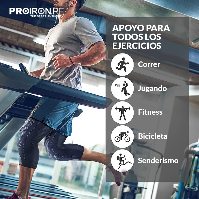 Rodillera-deportiva-PROIRON-con-almohadilla-de-gel-y-estabilizadores-laterales-en-forma-de-U---Azul-y-Gris---talla-L