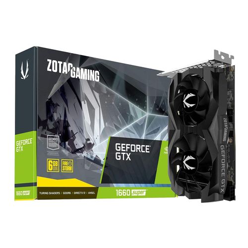 Tarjeta Gráfica ZOTAC GeForce GTX 1660 Super ZT-T16620F-10L 6GB 1785 MHz (A Pedido)