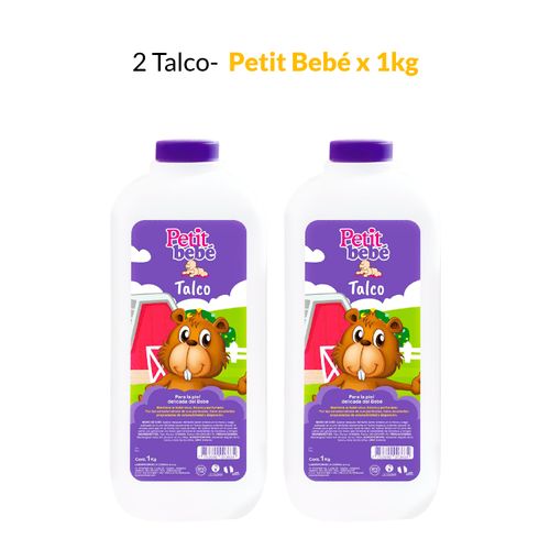 2 Talco Petit Bebé x 1kg - copy - copy