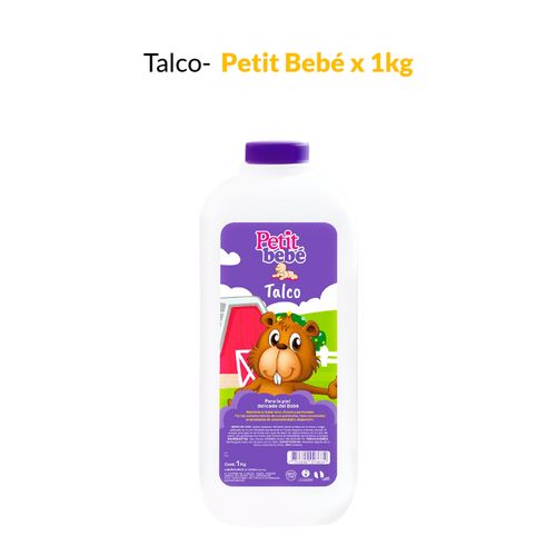 Talco Petit Bebé x 1kg