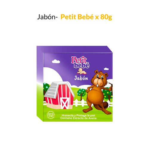 Jabón Petit Bebé x 80g