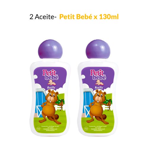 2 Aceite Petit Bebé x 130ml